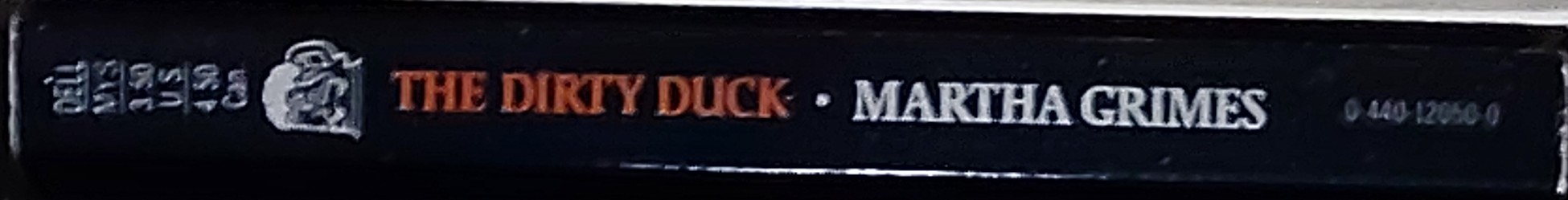 Martha Grimes  THE DIRTY DUCK spine of book image