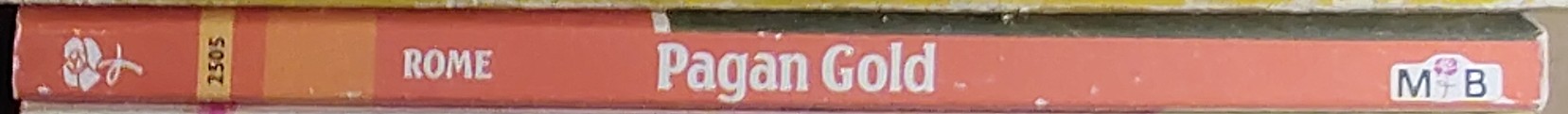 Margaret Rome  PAGAN GOLD spine of book image