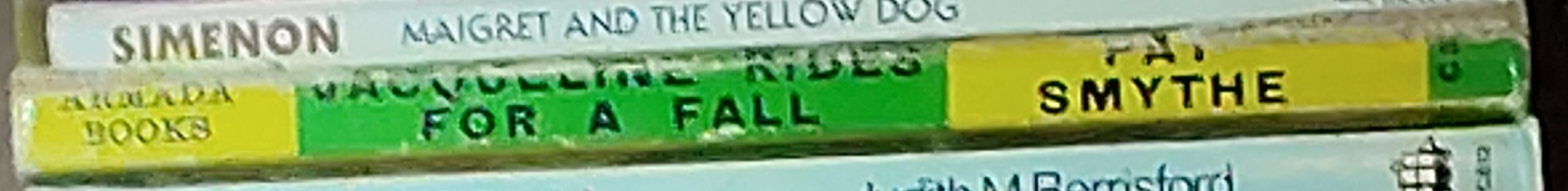 Pat Smythe  JACQUELINE RIDES FOR A FALL spine of book image