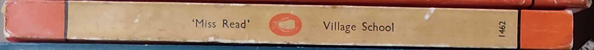 Miss Read  VILLAGE SCHOOL spine of book image