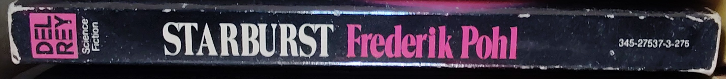 Frederik Pohl  STARBURST spine of book image