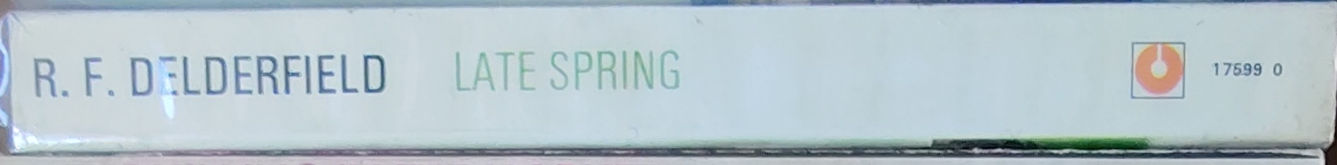 R.F. Delderfield  LATE SPRING spine of book image