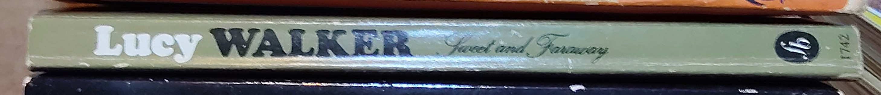 Lucy Walker  SWEET AND FARAWAY spine of book image