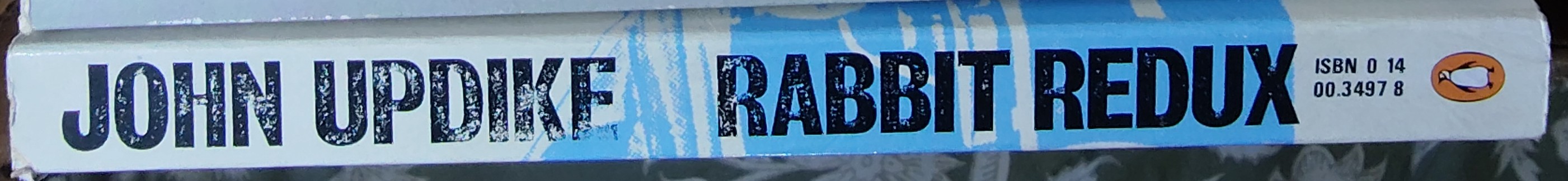 John Updike  RABBIT REDUX spine of book image