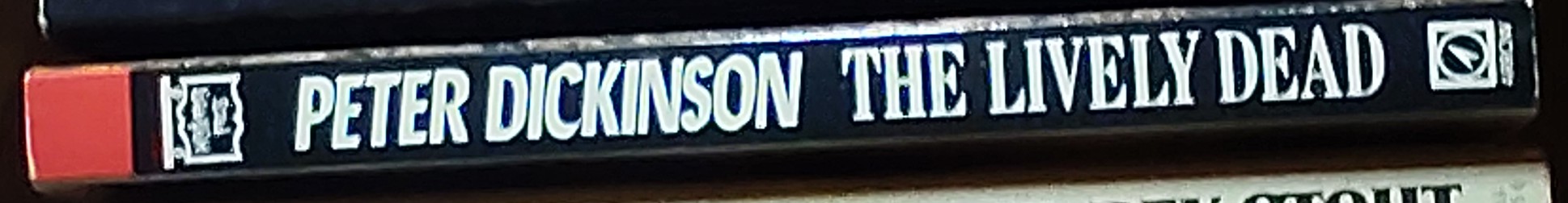 Peter Dickinson  THE LIVELY DEAD spine of book image