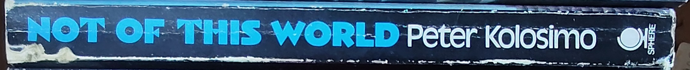 Peter Kolosimo  NOT OF THIS WORLD spine of book image