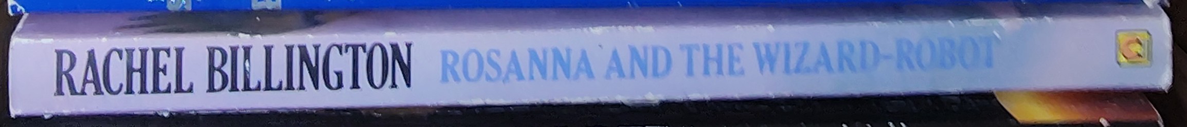 Rachel Billington  ROSANNA AND THE WIZARD-ROBOT spine of book image