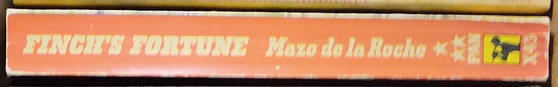 Mazo de la Roche  FINCH'S FORTUNE spine of book image