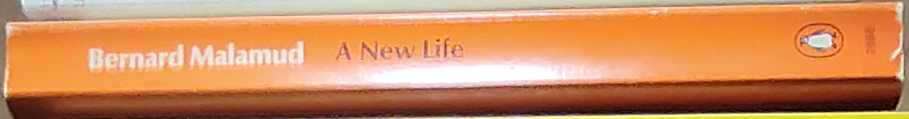 Bernard Malamud  A NEW LIFE spine of book image