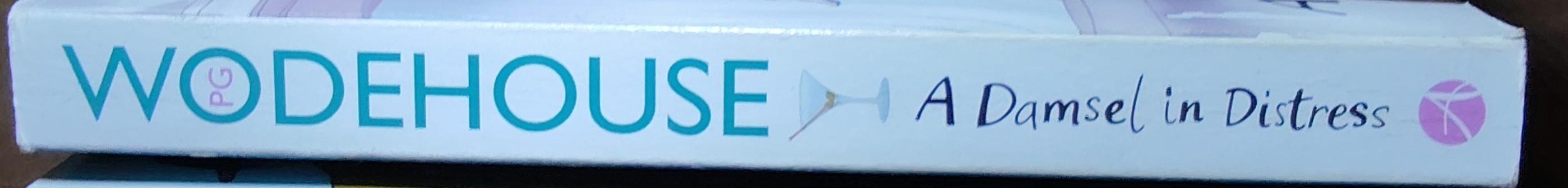 P.G. Wodehouse  A DAMSEL IN DISTRESS spine of book image