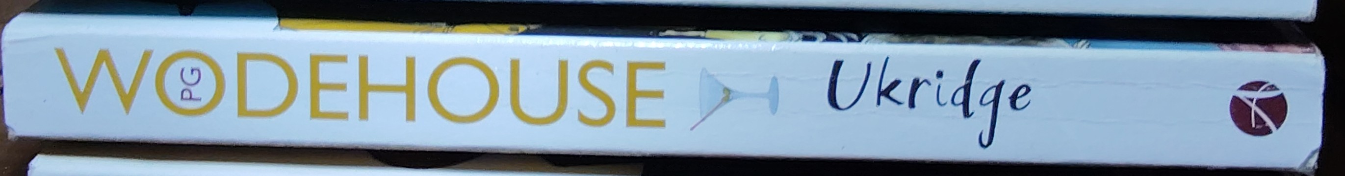 P.G. Wodehouse  UKRIDGE spine of book image