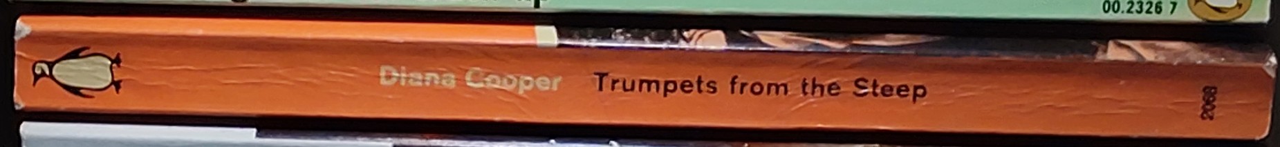 Diana Cooper  TRUMPETS FROM THE STEEP spine of book image