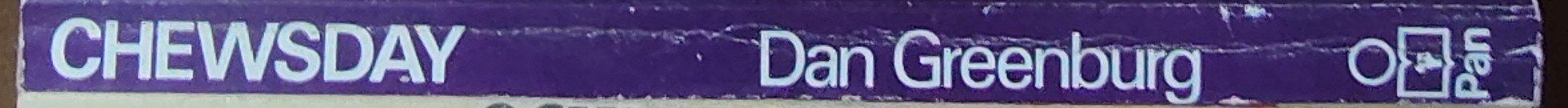 Dan Greenburg  CHEWSDAY spine of book image