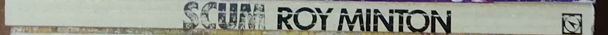 Roy Minton  SCUM (Based on the TV play) spine of book image