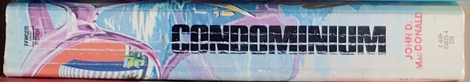 John D. MacDonald  CONDOMINIUM spine of book image