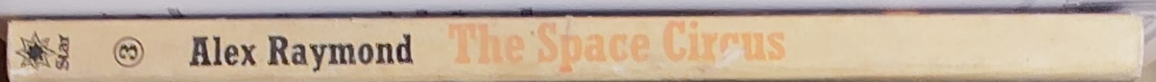 Alex Raymond  FLASH GORDON (3): The Space Circus (Sam S.Jones) spine of book image