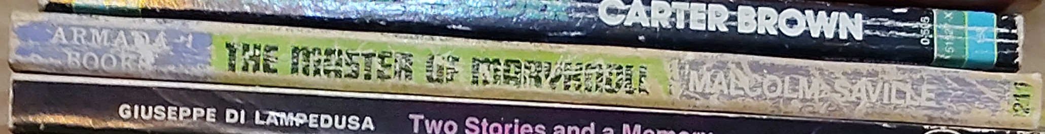 Malcolm Saville  THE MASTER OF MARYKNOLL spine of book image