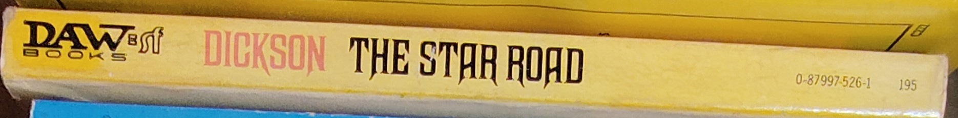 Gordon R. Dickson  THE STAR ROAD spine of book image