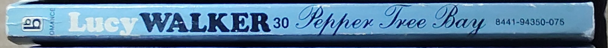 Lucy Walker  PEPPER TREE BAY spine of book image