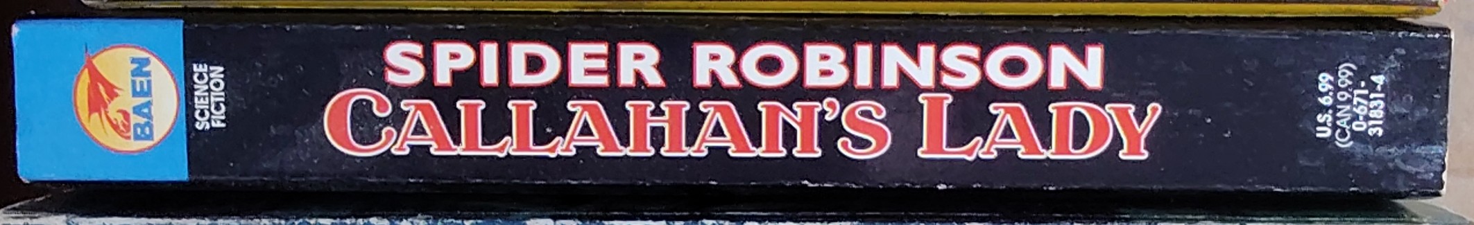 Spider Robinson  CALLAHAN'S LADY spine of book image
