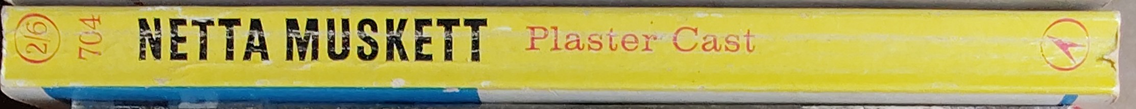 Netta Muskett  PLASTER CAST spine of book image