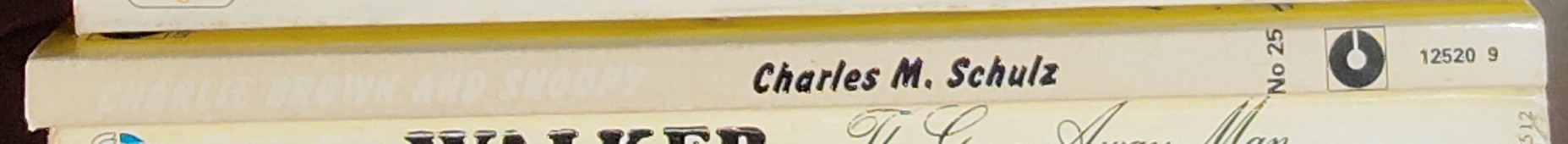 Charles M. Schulz  CHARLIE BROWN AND SNOOPY spine of book image