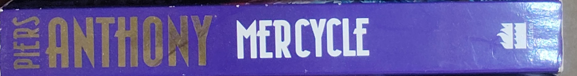Piers Anthony  MERCYCLE spine of book image