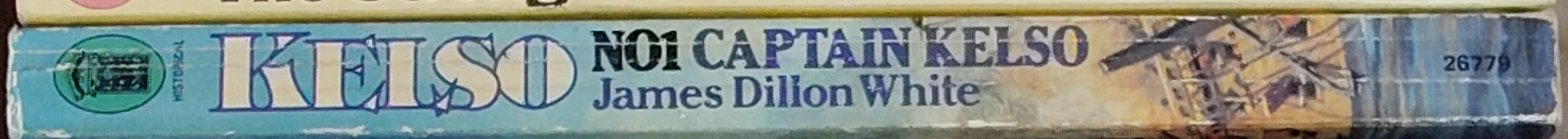 James Dillon White  KELSO #1: CAPTAIN KELSO spine of book image