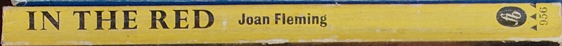 Joan Fleming  IN THE RED spine of book image