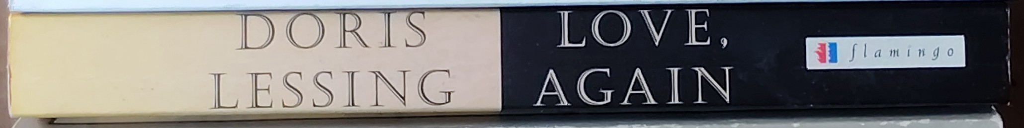Doris Lessing  LOVE, AGAIN spine of book image