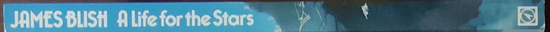 James Blish  A LIFE FOR THE STARS spine of book image