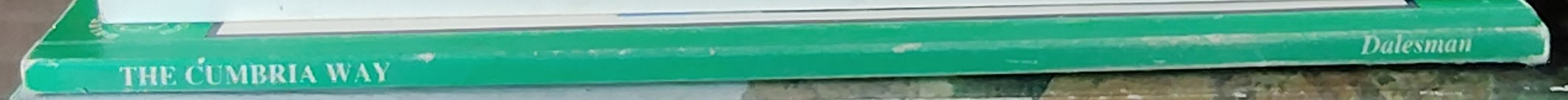 \ THE CUMBRIA WAY  spine of book image