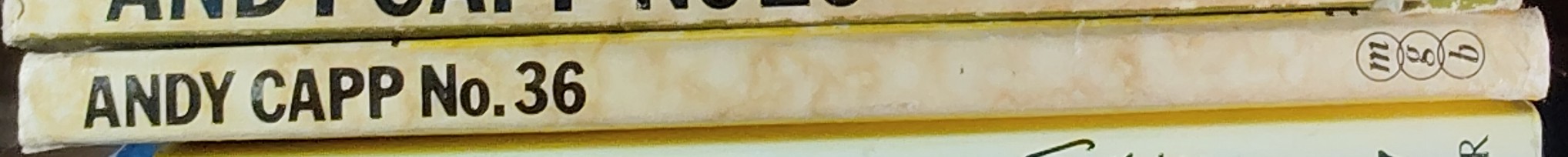 Reg Smythe  ANDY CAPP No.36 spine of book image