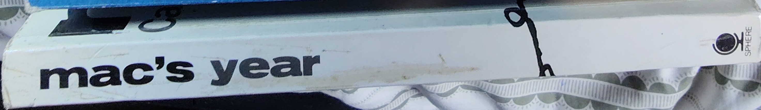 Stan McMurty  MAC'S YEAR 1981/82 spine of book image