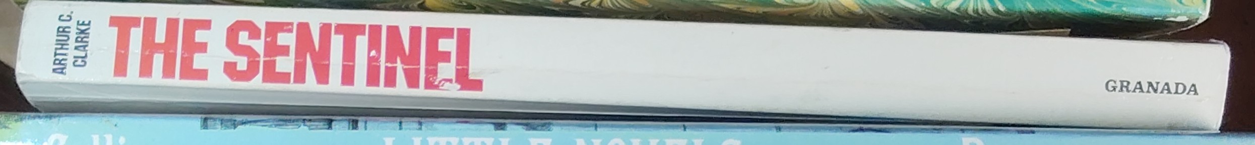 Arthur C. Clarke  THE SENTINEL spine of book image
