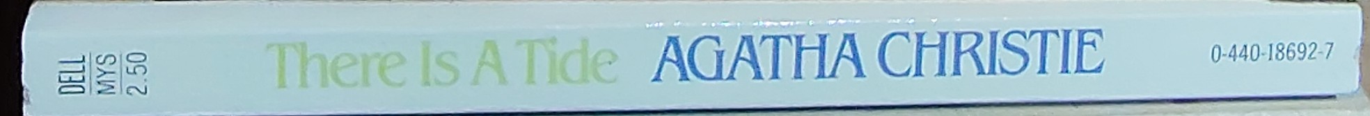 Agatha Christie  THERE IS A TIDE spine of book image