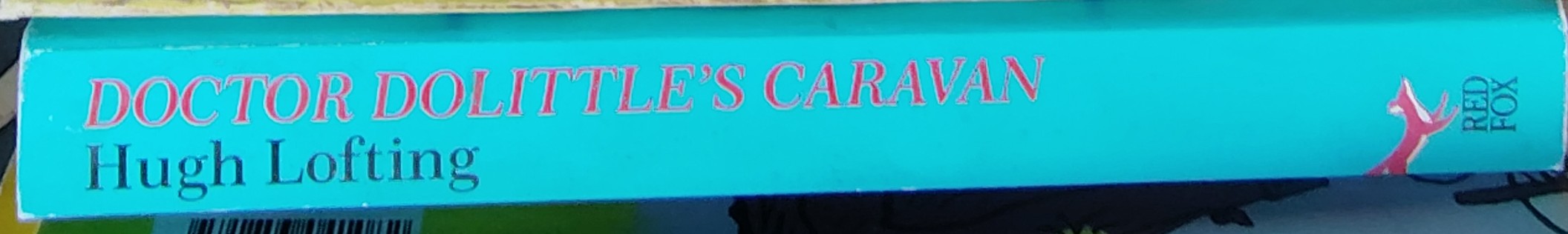 Hugh Lofting  DOCTOR DOLITTLE'S CARAVAN spine of book image