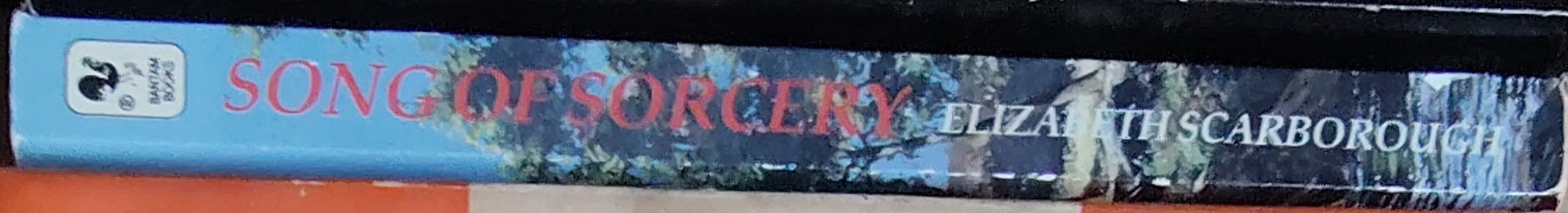 Elizabeth Scarborough  SONG OF SORCERY spine of book image