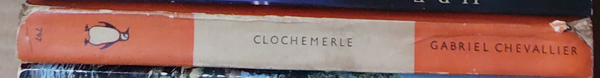 Gabriel Chevallier  CLOCHEMERLE spine of book image
