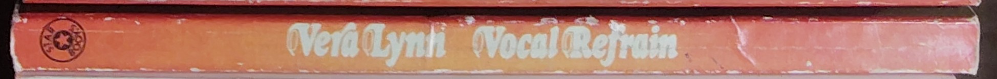 Vera Lynn  VOCAL REFRAIN (Autobiography) spine of book image