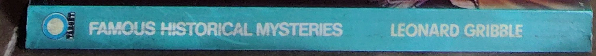 
FAMOUS HISTORICAL MYSTERIES  spine of book image