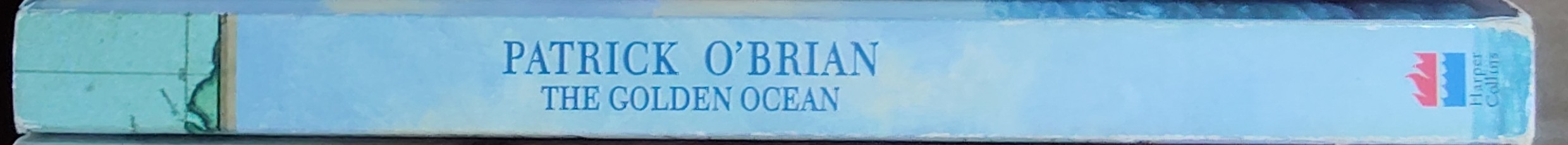 Patrick O'Brian  THE GOLDEN OCEAN spine of book image