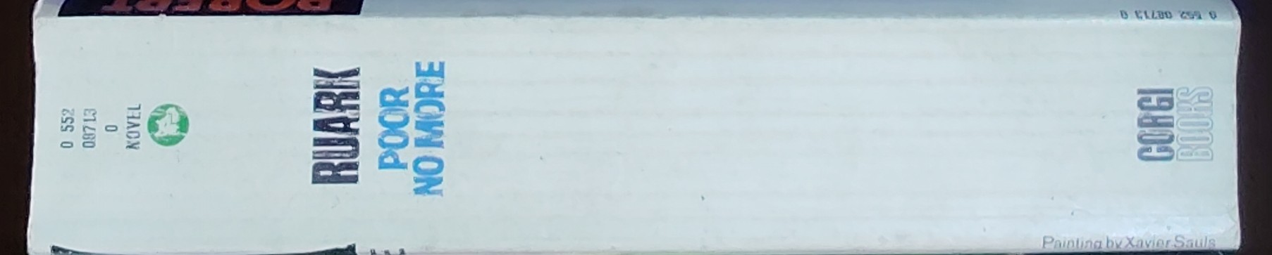 Robert Ruark  POOR NO MORE spine of book image