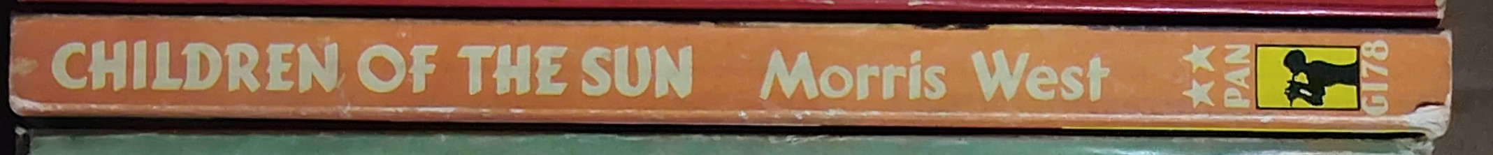 Morris West  CHILDREN OF THE SUN spine of book image