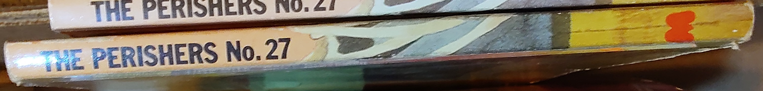 Maurice Dodd  THE PERISHERS No.27 spine of book image