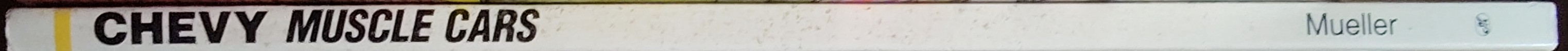 CHEVY MUSCLE CARS  spine of book image