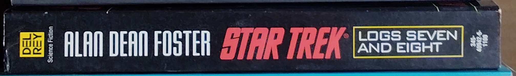 Alan Dean Foster  STAR TREK: LOGS SEVEN AND EIGHT [7 & 8] spine of book image