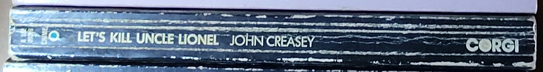 Jeremy York  LET'S KILL UNCLE LIONEL spine of book image