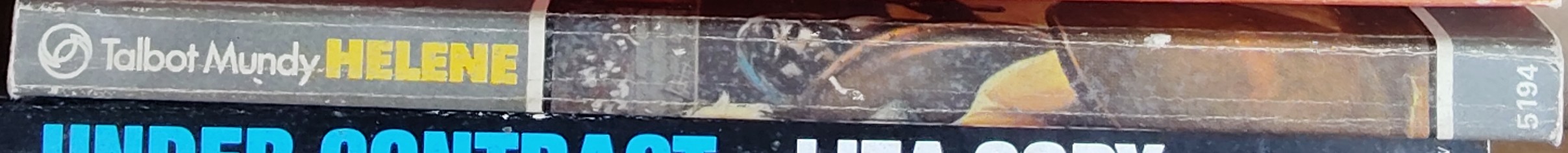 Talbot Mundy  HELENE spine of book image