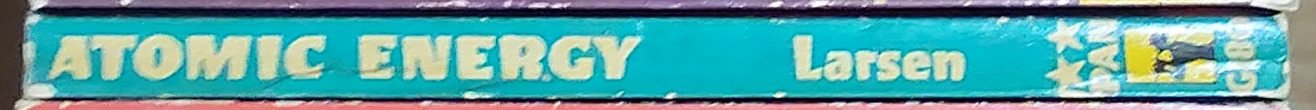 Egon Larsen  ATOMIC ENERGY spine of book image